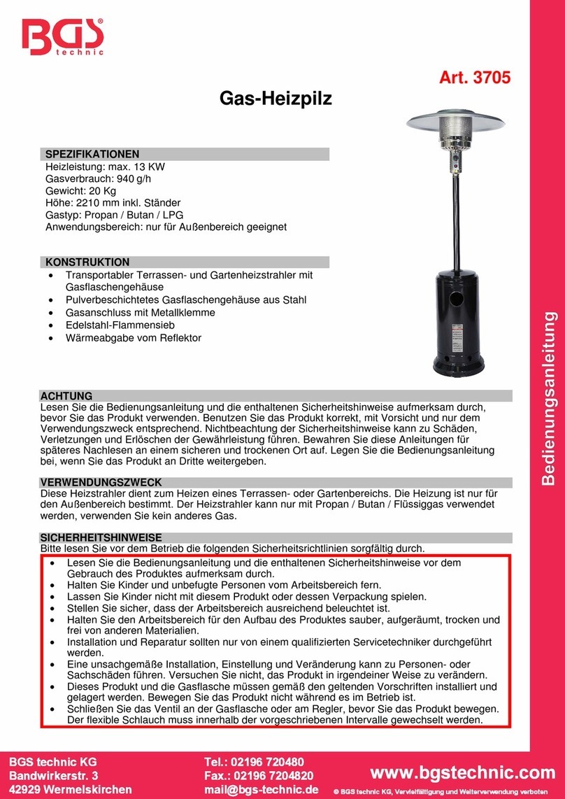 BGS technic BGS 3705 User manual