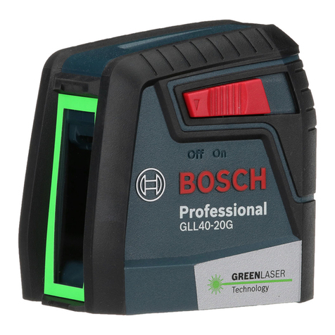 Bosch GLL40-20G Operating/safety instructions