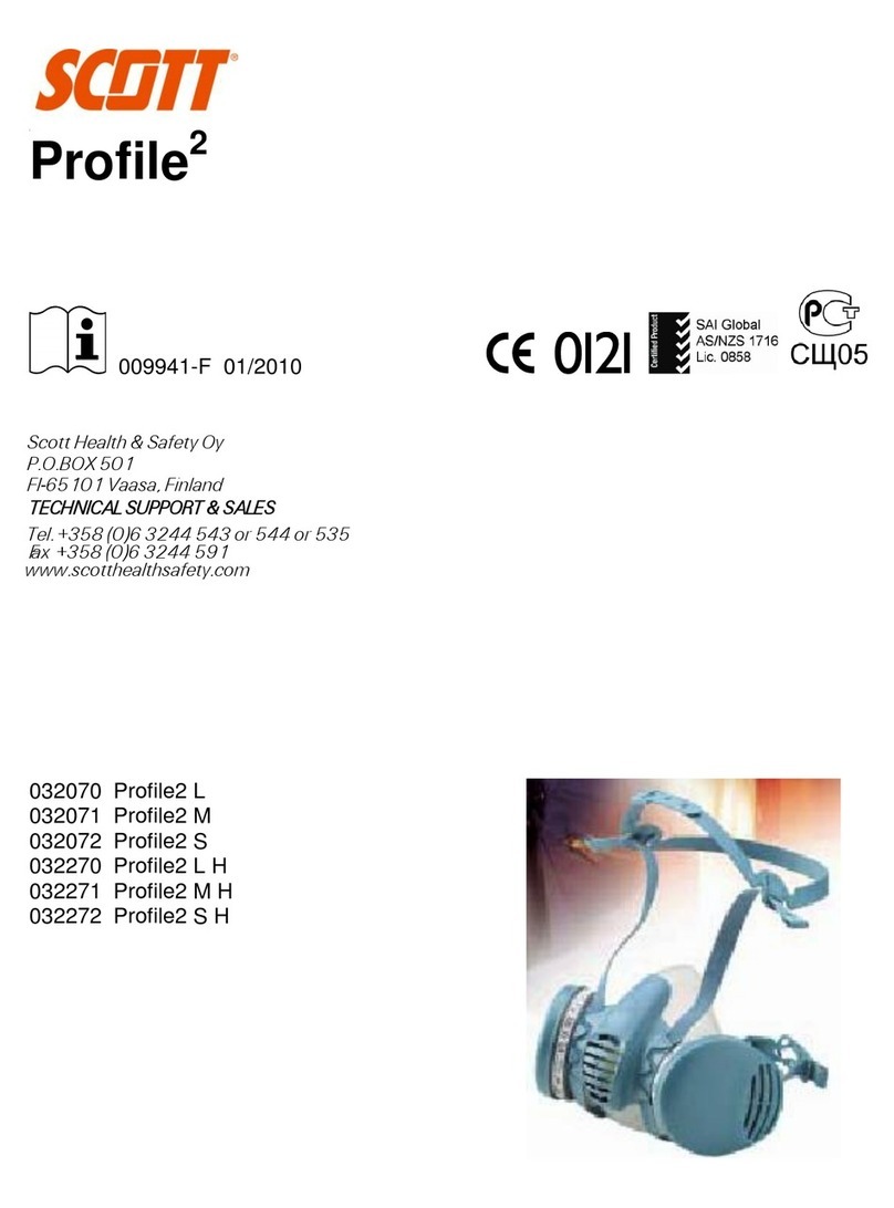 Scott Profile2 User manual