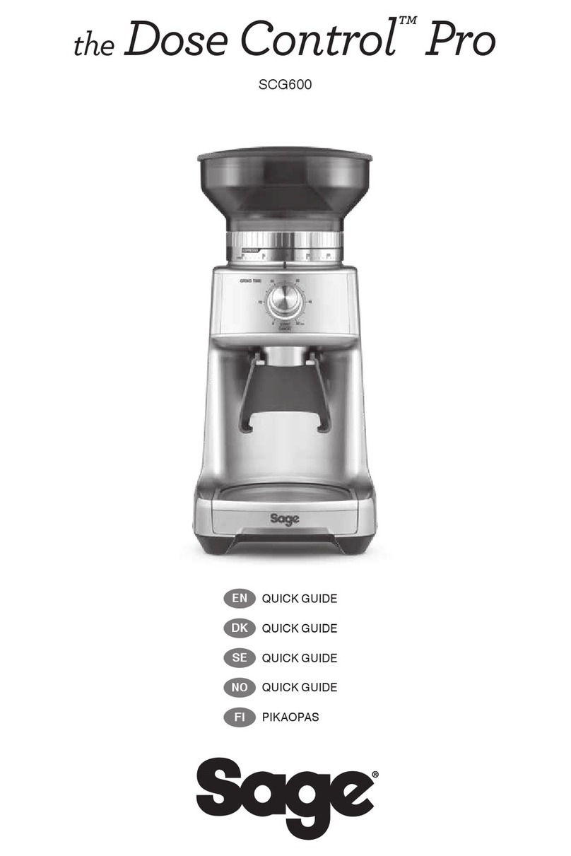 Sage the Dose Control Pro quick guide