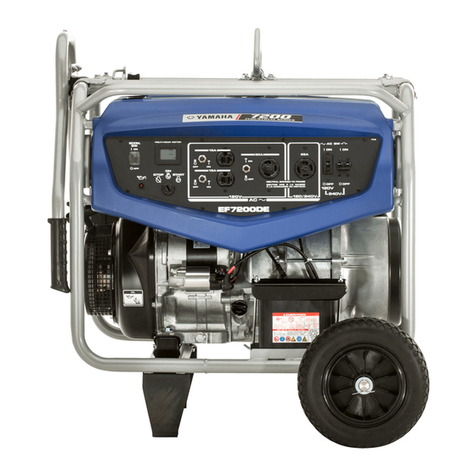 Yamaha EF7200DE, EF7200D User manual