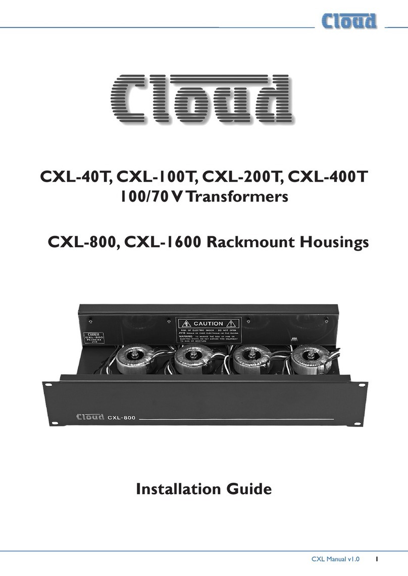 Cloud CXL-40T installation guide
