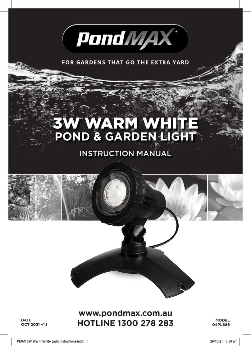 PondMAX 04PL686 instruction manual
