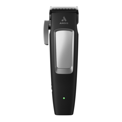 Andis CLC-4 Quick reference guide