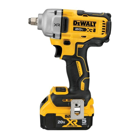 DeWalt XR DCF891 Original instructions