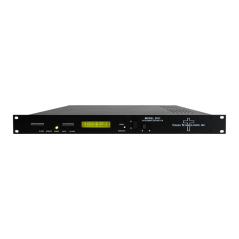 Cross Technologies 2017-0923 370 Series User manual