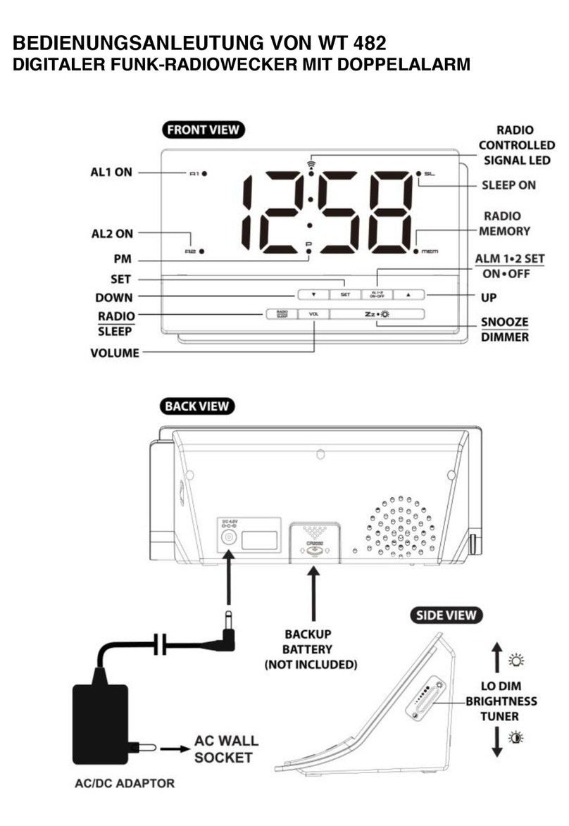 Technoline WT 482 instruction manual
