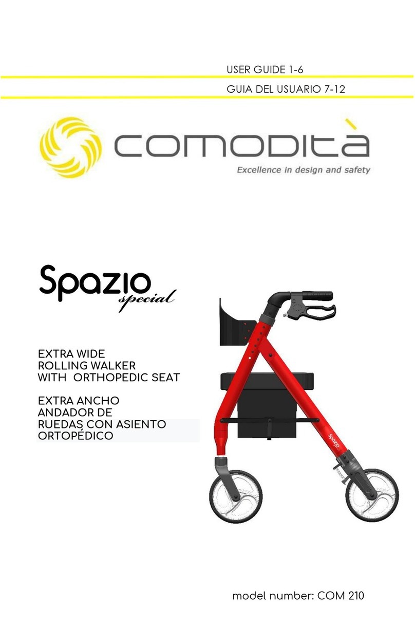 Comodita Spazio Special COM 210 User manual