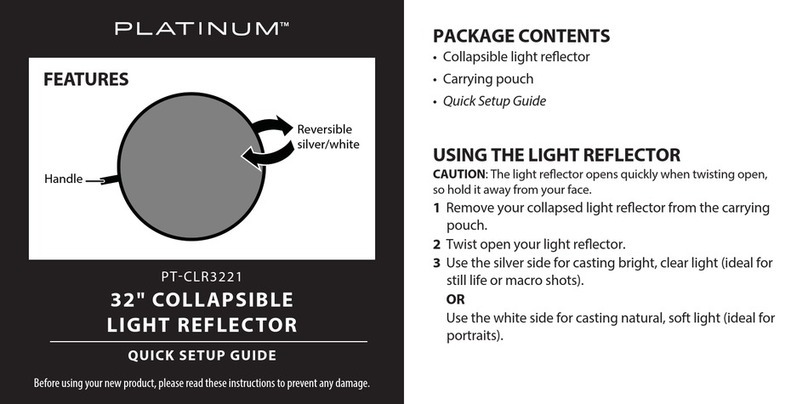 Platinum PT-CLR3221 Quick setup guide