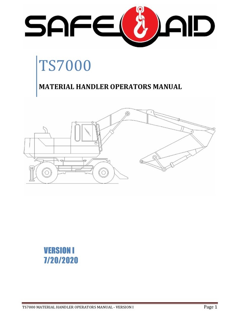 Safeaid TS7000 Operator's manual
