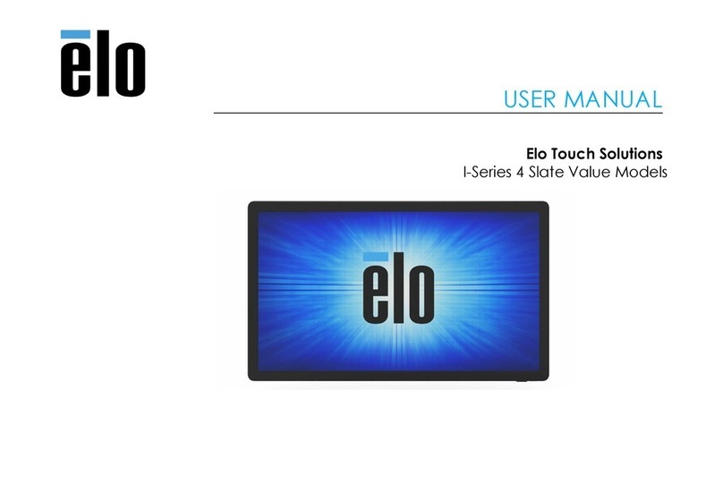 Elo TouchSystems I 4 Slate Series user manual