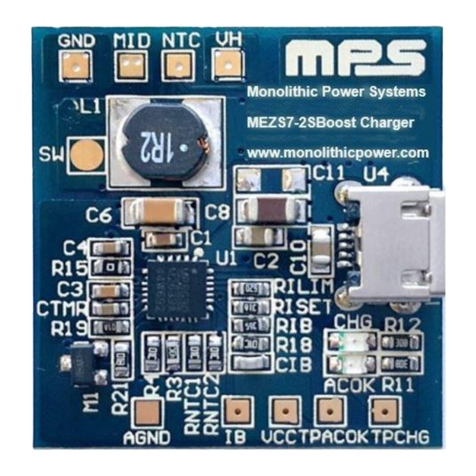 MPS MEZS7-2SBoostCharger User manual