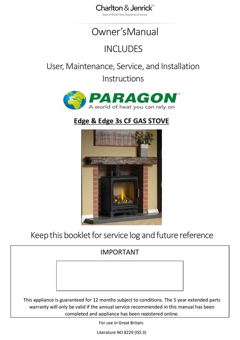 Charlton & Jenrick Paragon Edge owner's manual