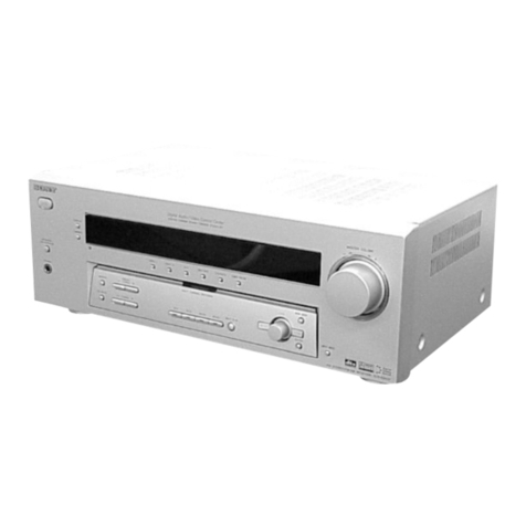 Sony STR-K850P - Fm Stereo/fm-am Receiver Service manual