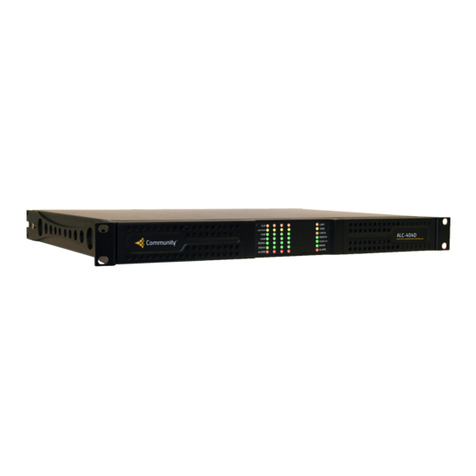 Biamp ALC-404D Installation & operation guide Biamp ALC-404D Installation & operation guide