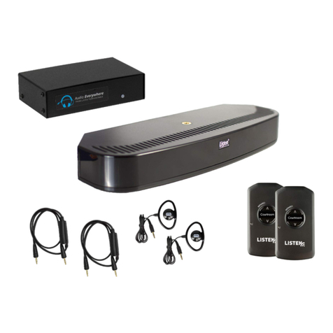 Listen Technologies LCS-122-01 quick start guide