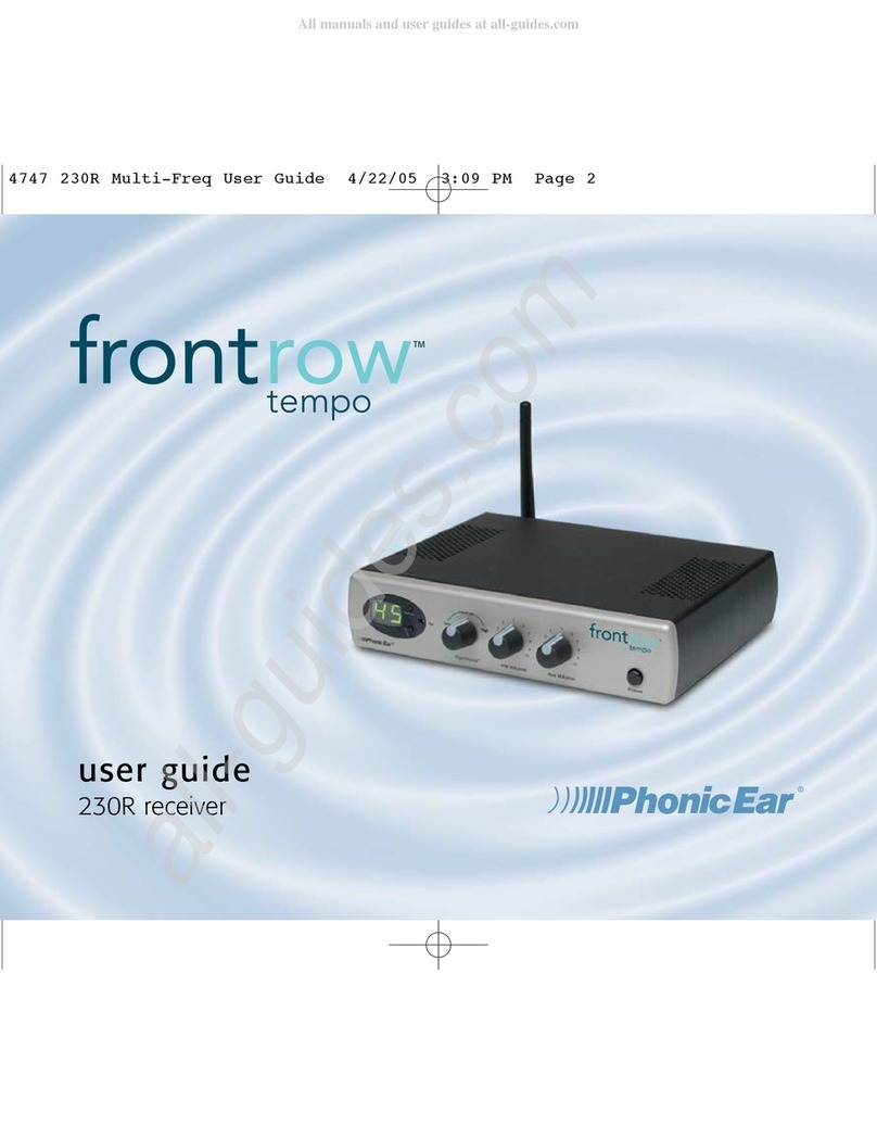 Phonic Ear 230R user guide