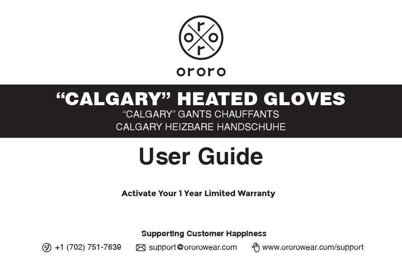 ORORO CALGARY user guide
