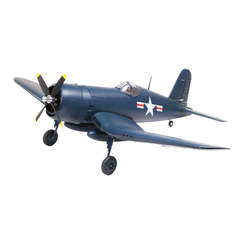 Horizon Hobby F4U-4 Corsair 1.2m User manual