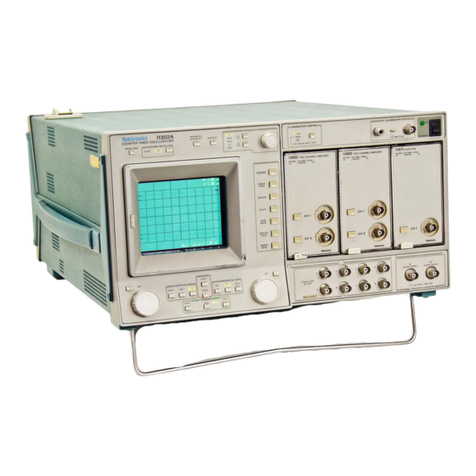 Tektronix 11302A User manual