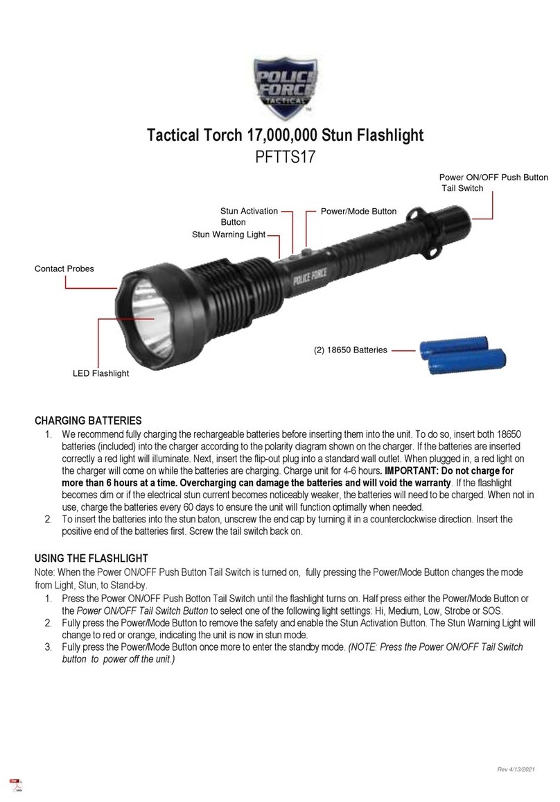Police Force PFTTS17 User manual