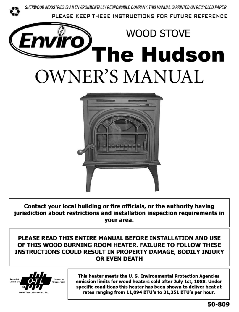 Enviro Hudson owner's manual