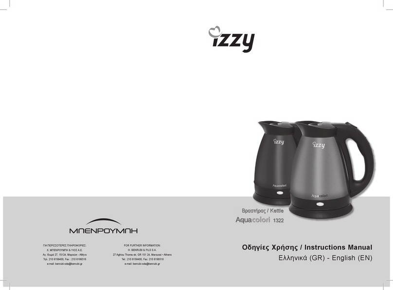 izzy AQUA COLORI 1322 User manual
