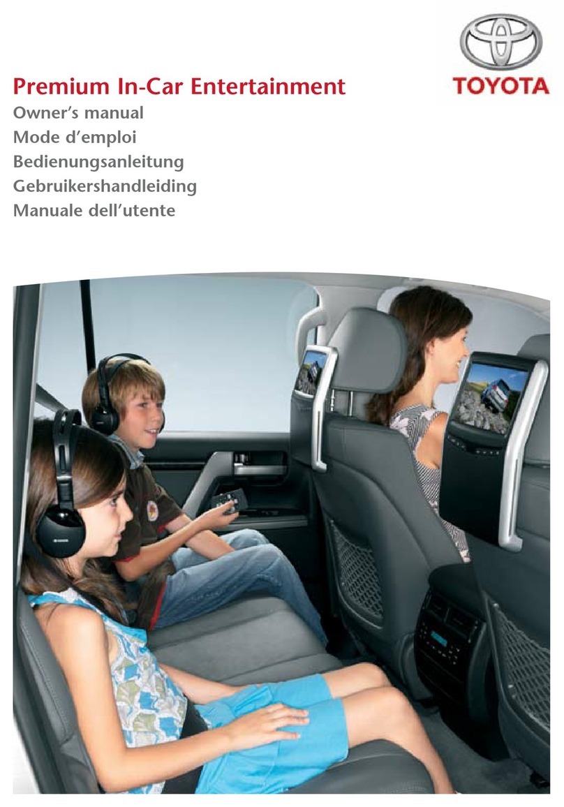 Toyota Premium ICE owner's manual