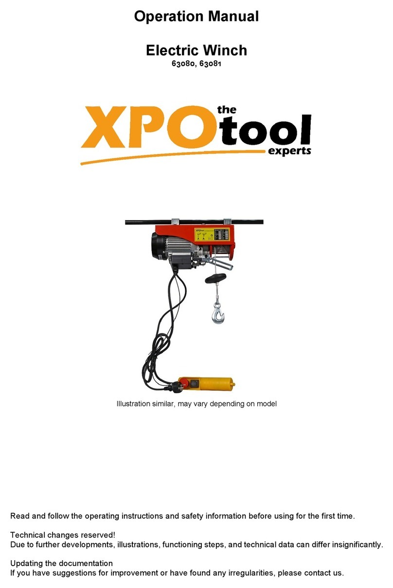 XPOtool 63080 User manual