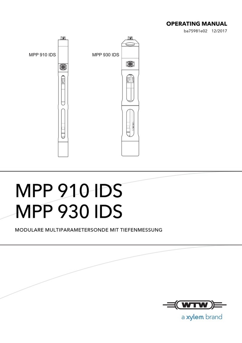 Xylem WTW MPP 910 IDS User manual