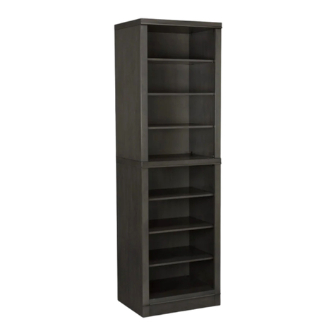 Home Styles Closet Wall Shelf Unit 20 05520 0762 User manual