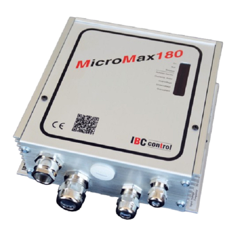 IBC control MicroMax180 manual