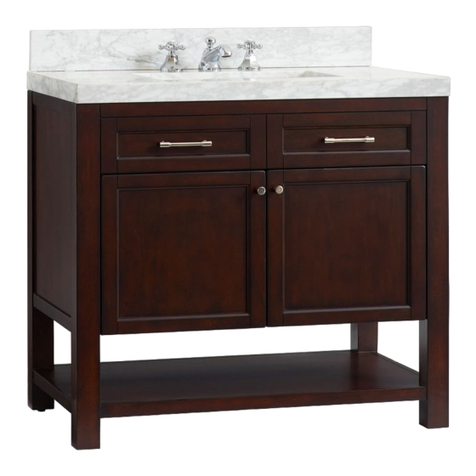 PotteryBarn PIEDMONT SINGLE CONSOLE User manual