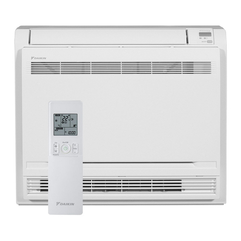 Daikin Floor Standing Type F-Series User manual Daikin Floor Standing Type F-Series User manual