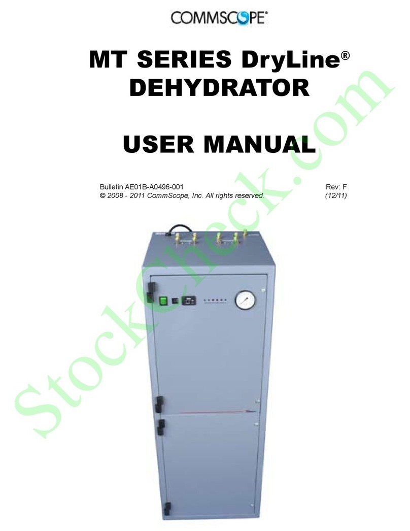 CommScope DryLine MT Series user manual