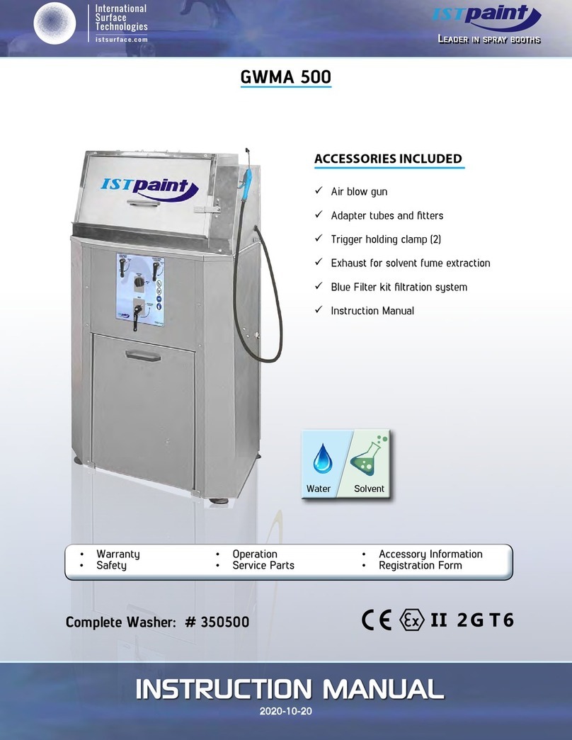 istpaint GWMA 500 instruction manual