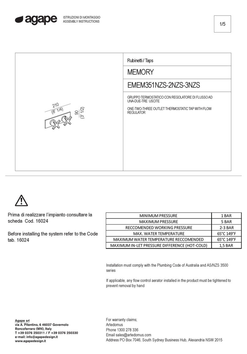 agape MEMORY EMEM351NZS User manual