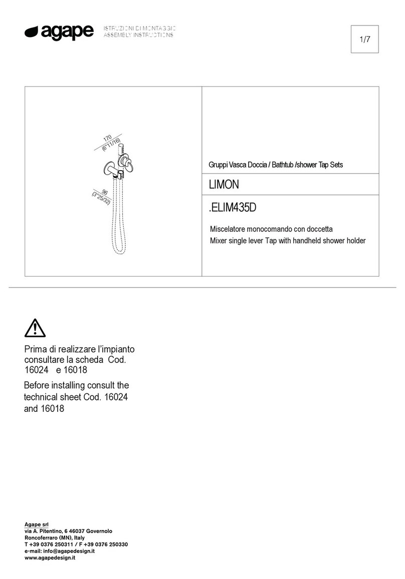 agape LIMON ELIM435D Assembly instructions