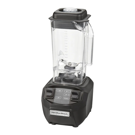 Hamilton Beach Commercial HBB255 Series Operation manual
