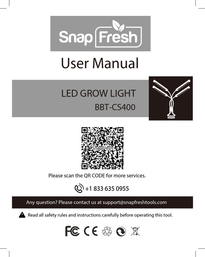 Snap Fresh BBT-CS400 user manual