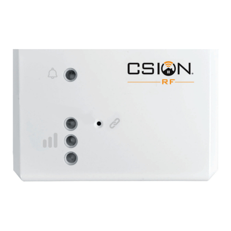 CSI CLASSIC CSION RF Operation guide