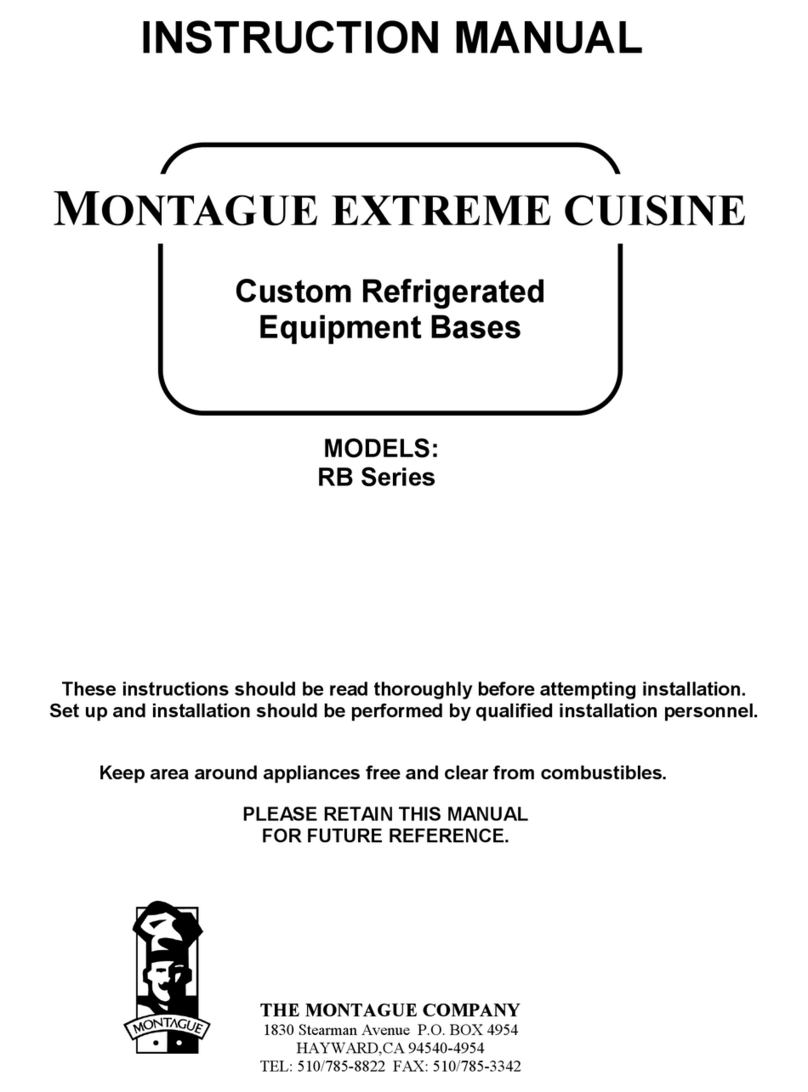 MONTAGUE RB Series User manual