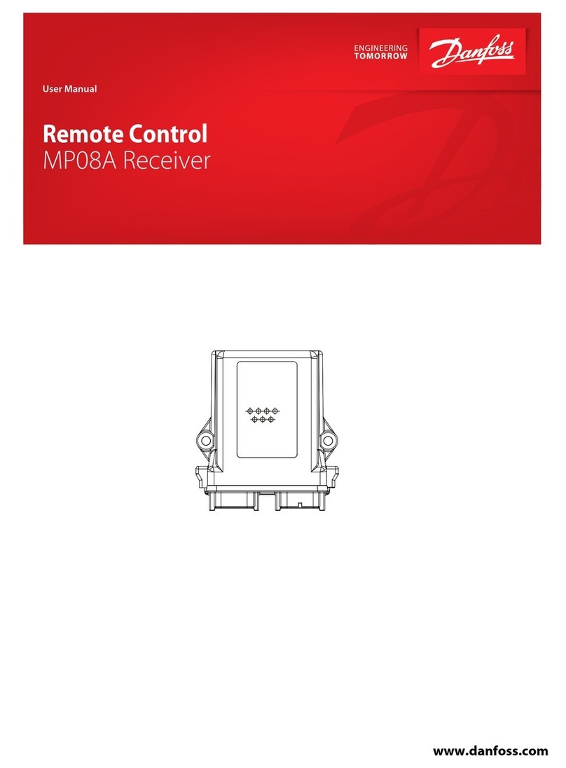 Danfoss MP08A User manual