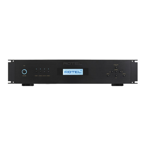 Rotel C8 User manual