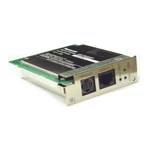 Panasonic AW-PB309P/E User manual Panasonic AW-PB309P/E User manual