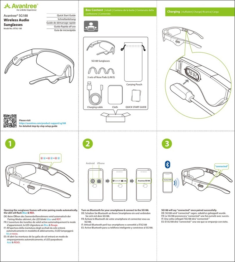 Avantree SG188 quick start guide