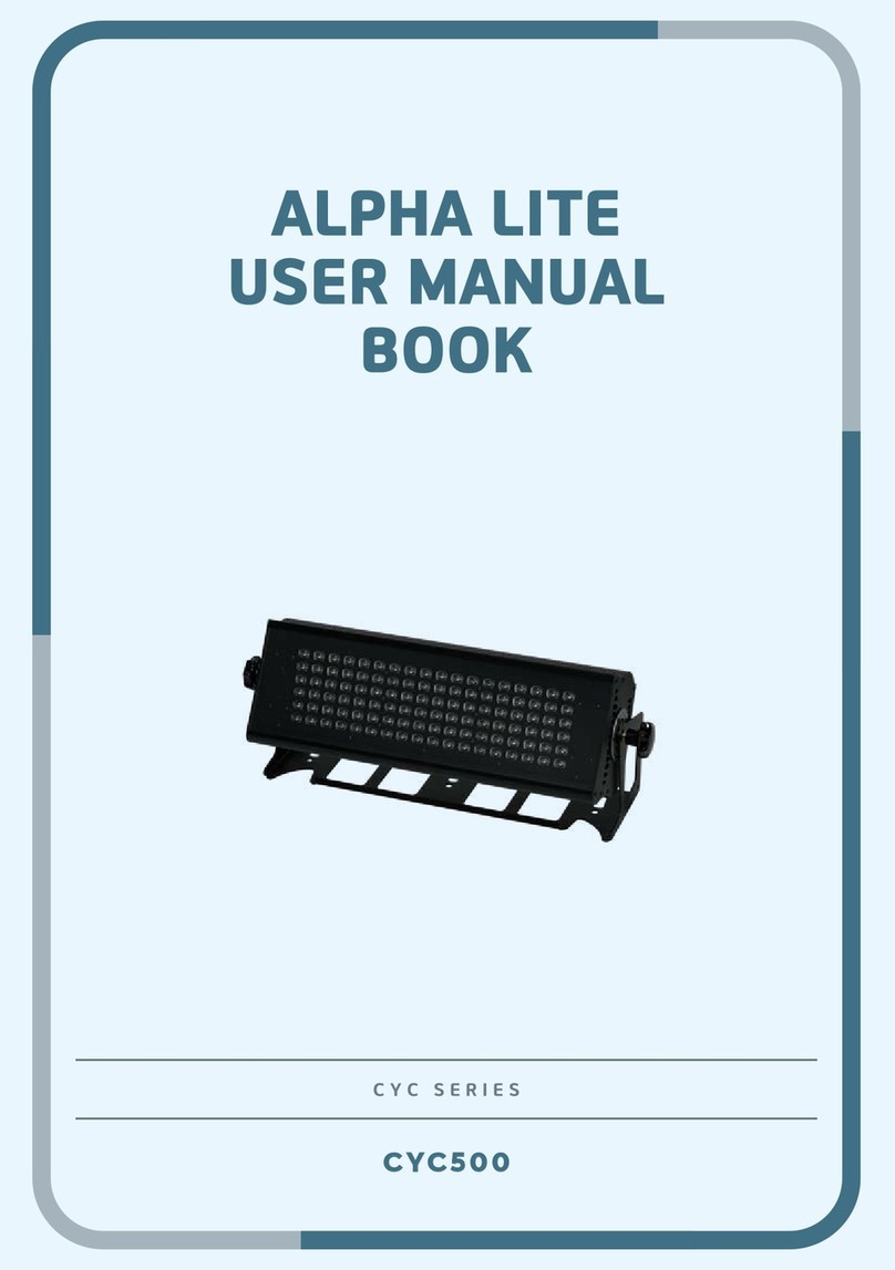 ALPHA LITE CYC Series User manual book