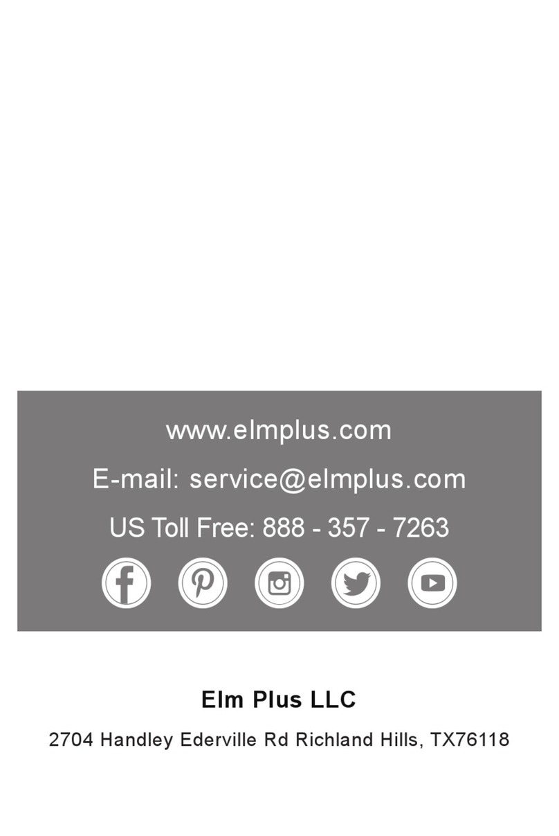 Elm Plus EPL1020 User instruction