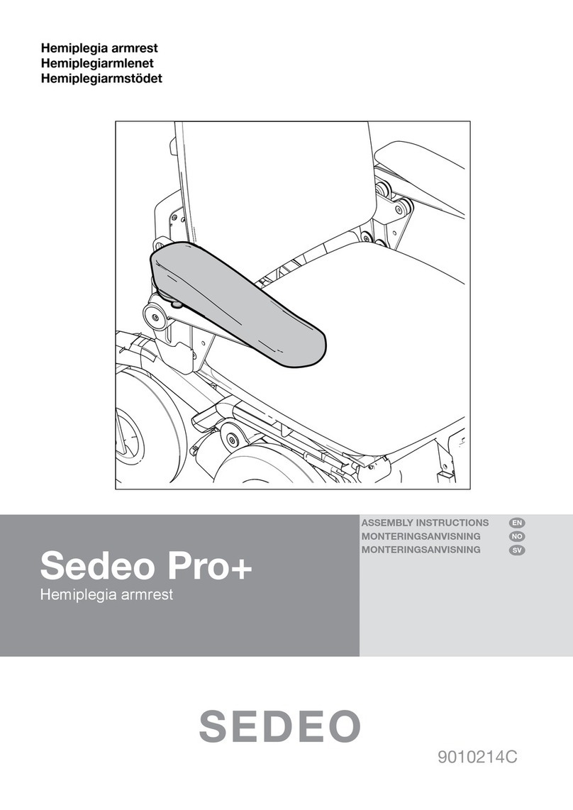 Sedeo Pro+ 1010977 Assembly instructions