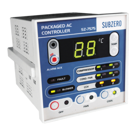 Subzero SZ-7575 quick start guide